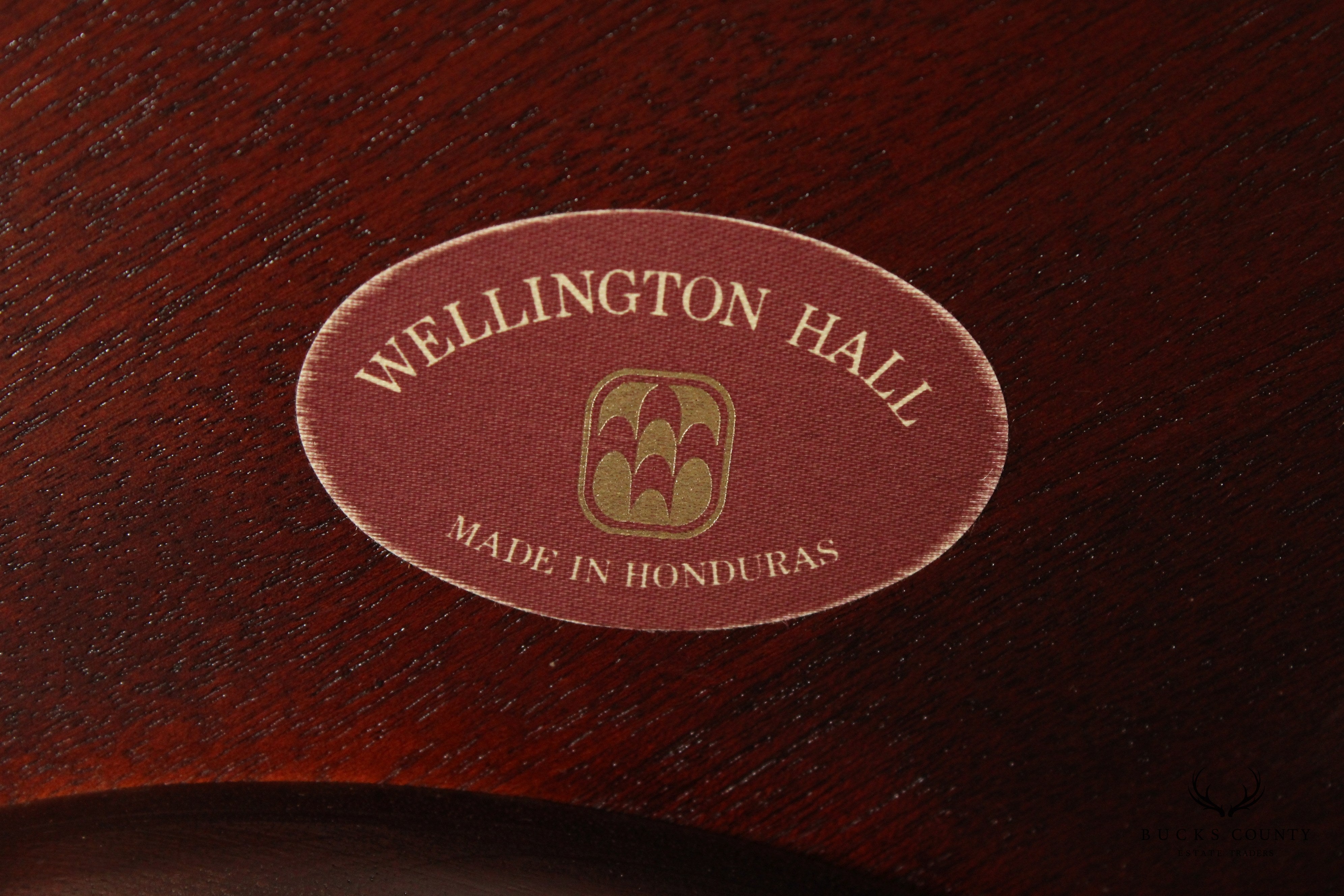 Wellington Hall Carved Mahogany Tea Table