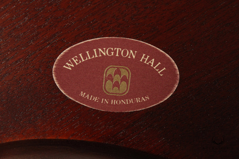 Wellington Hall Carved Mahogany Tea Table