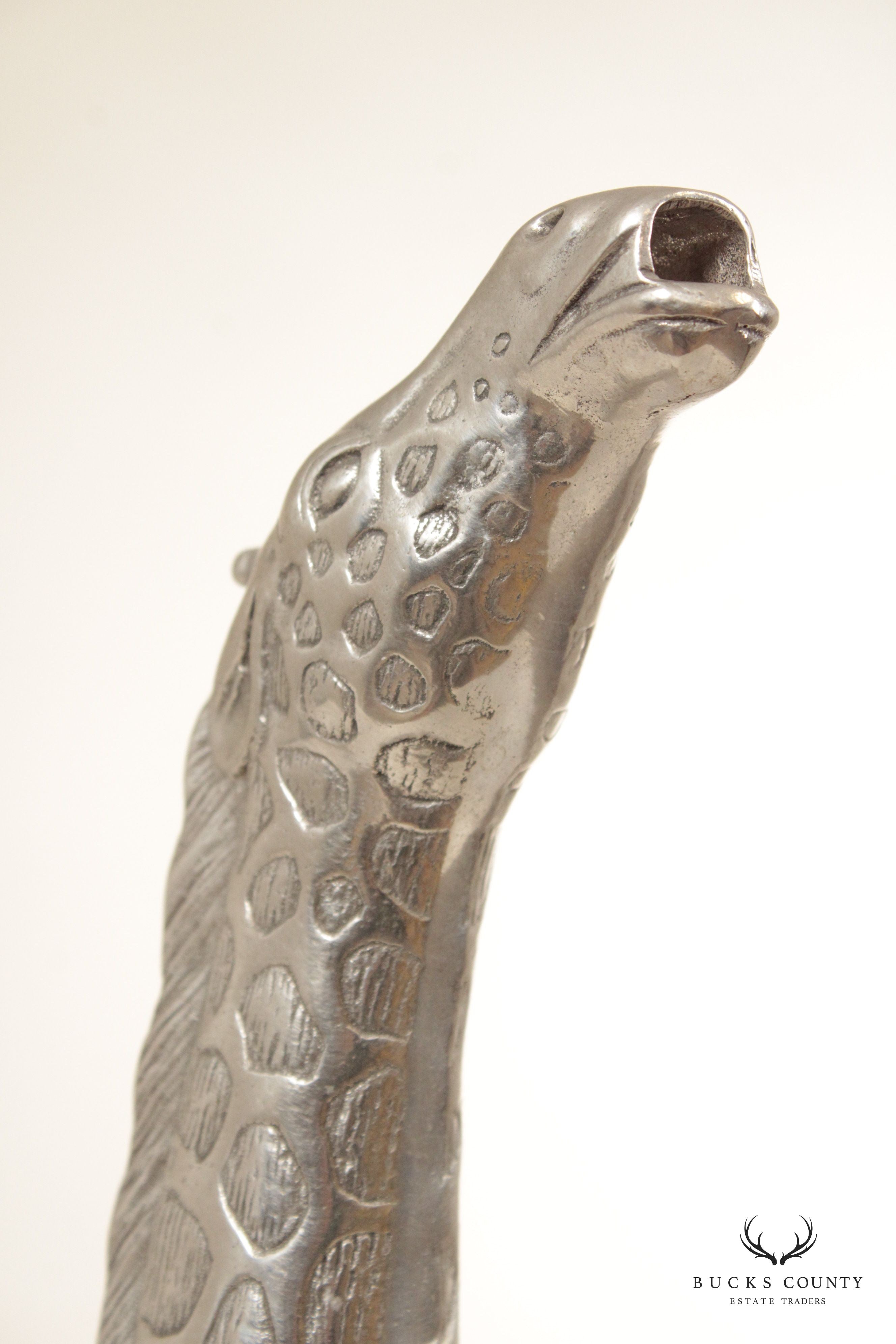 Arthur Court 1989 Giraffe Cast Aluminum Pitcher