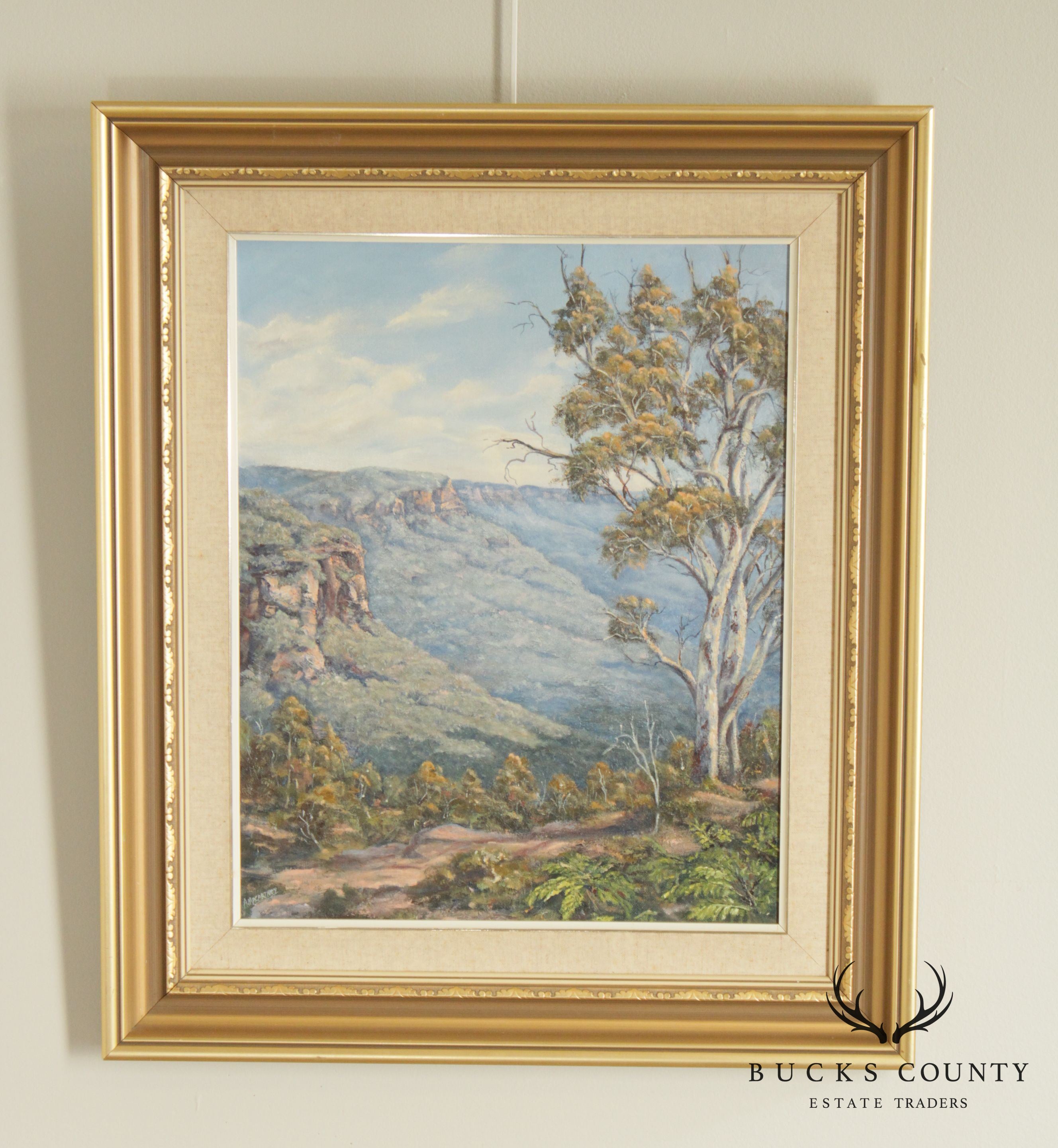 A. Macartney Signed Landscape Oil Painting