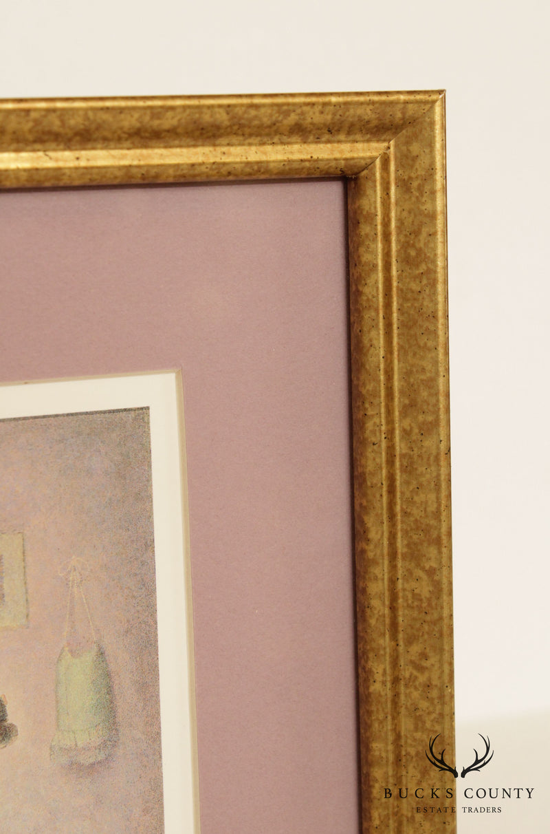 Georges Seurat 'Models' Custom Framed Fine Art Print