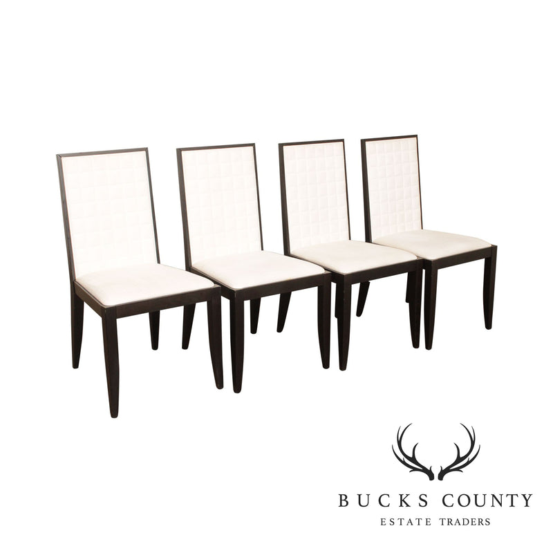 Costantini Pietro Italian Modern Set 4 Dining Chairs