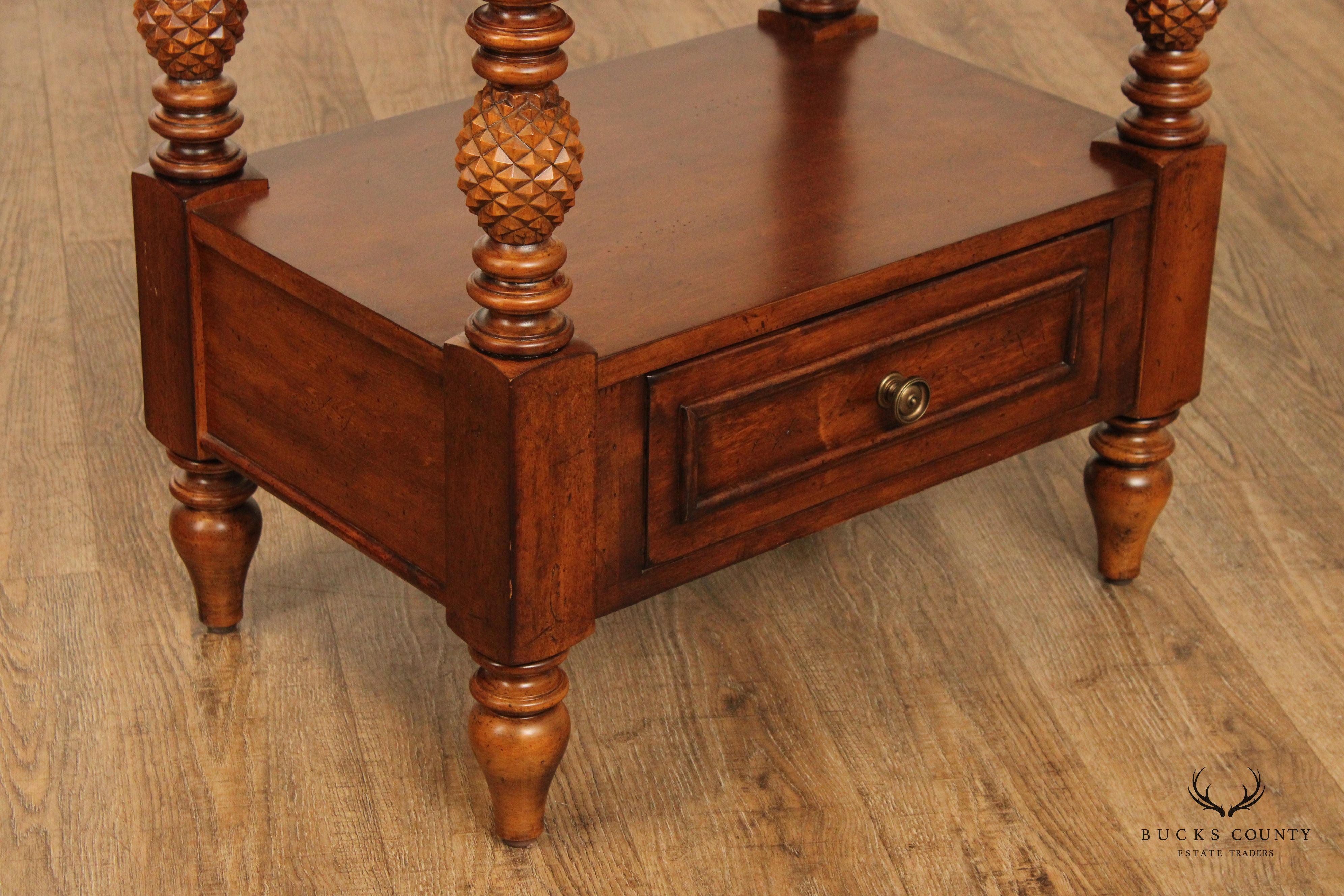 Stanley Furniture Traditional Two Tier End Table