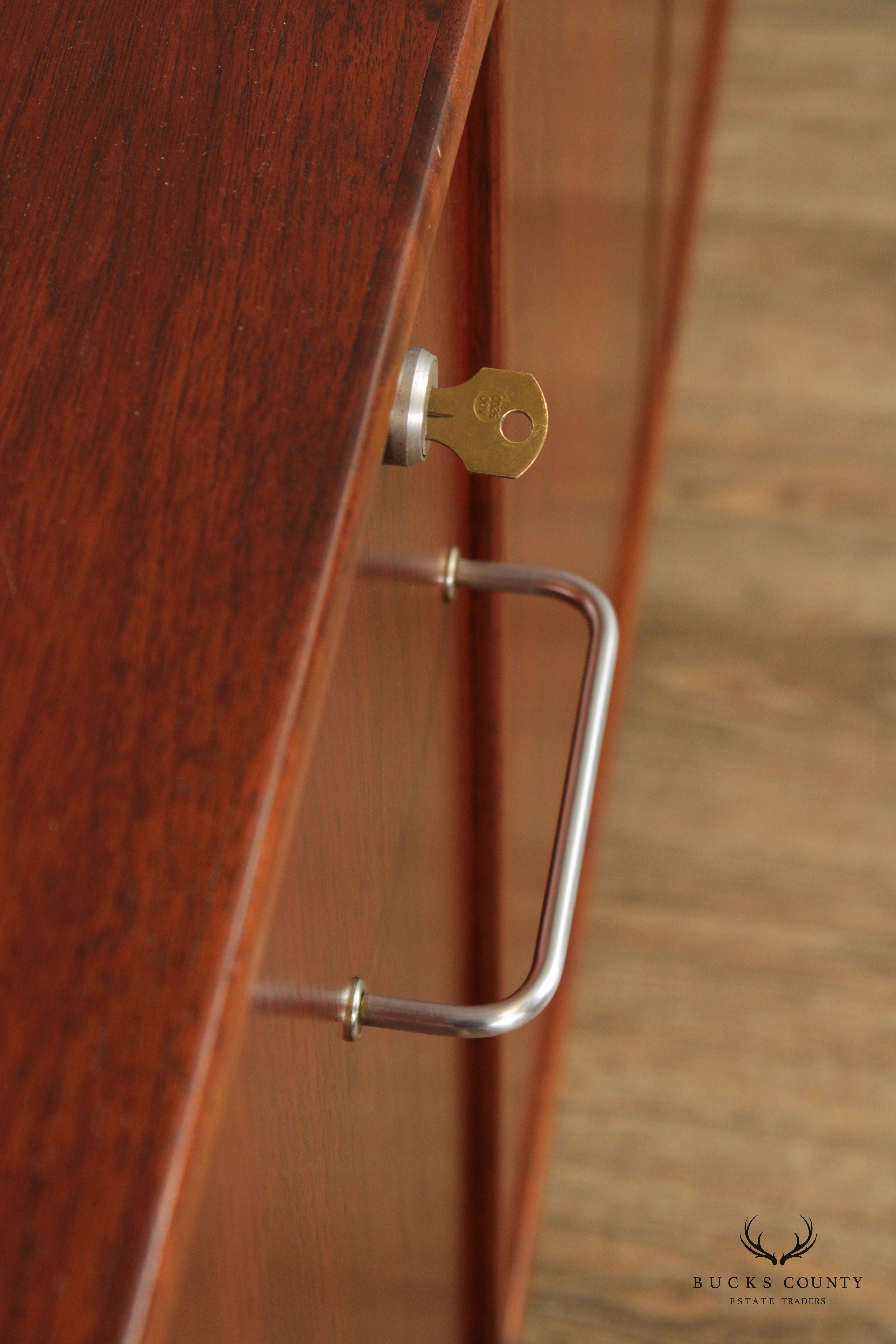 Jens Risom Mid century Modern Walnut Credenza Sideboard