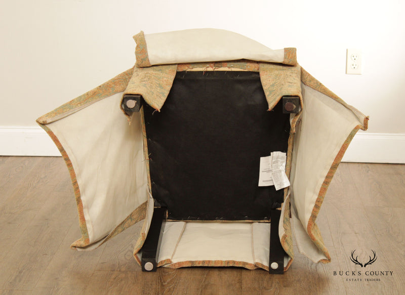 Design Master Pair of 'Chandler' Skirted Side Chairs