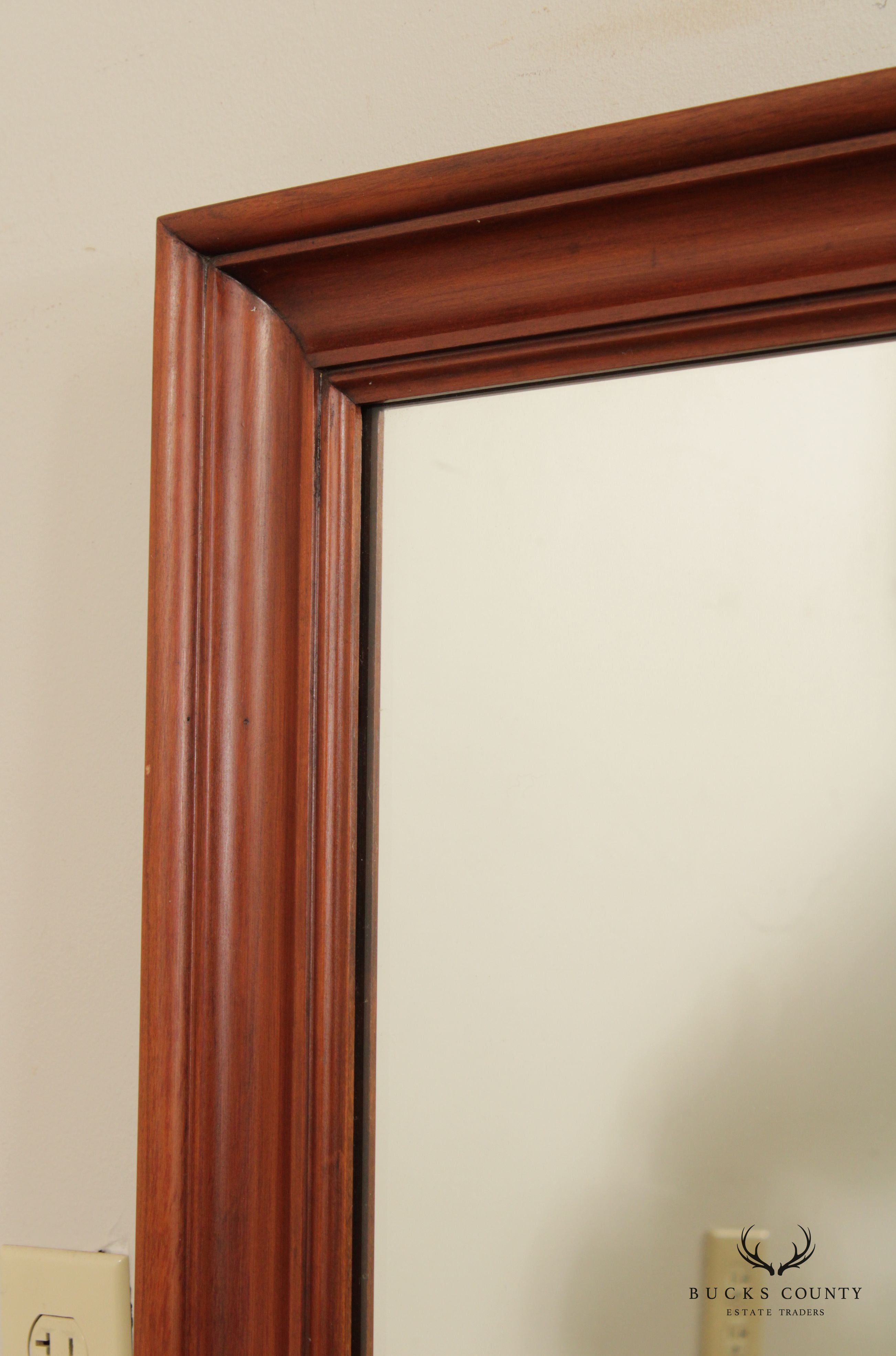 Henkel Harris Vintage Cherry Rectangular Dresser Mirror