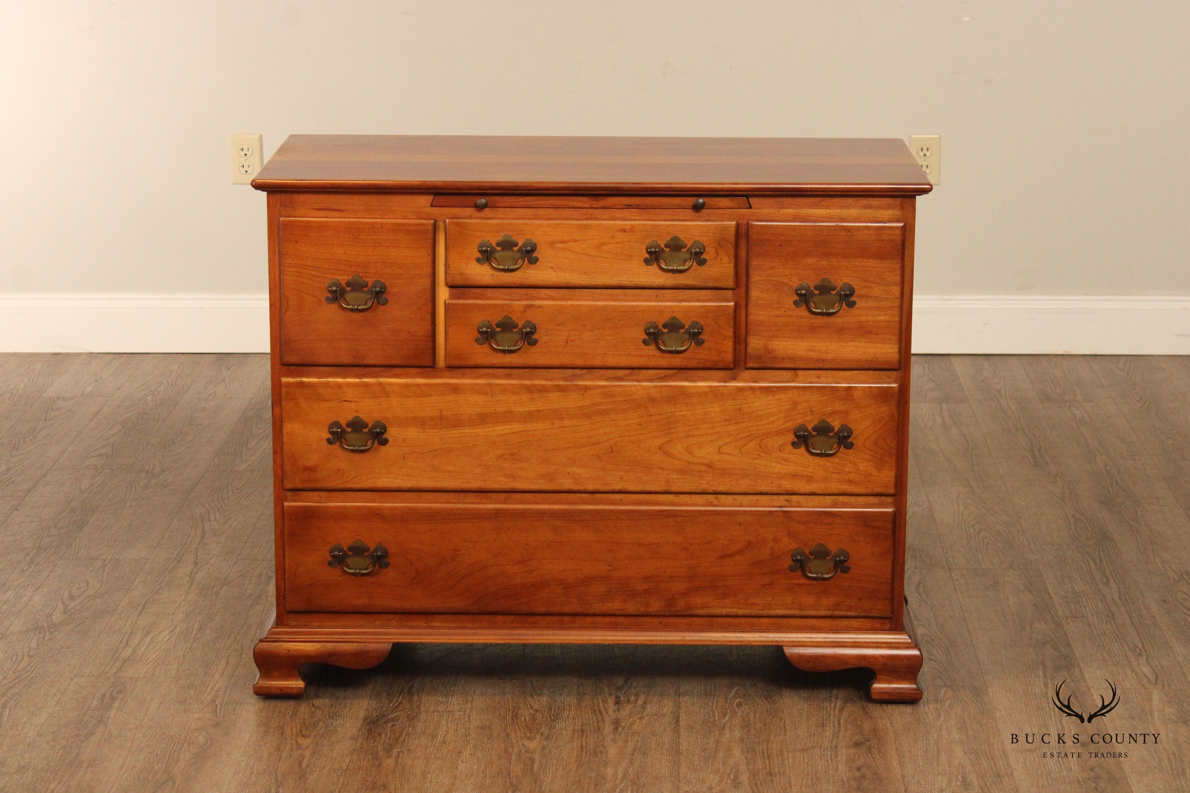 Stickley Early American Style Cherry Chest of Drawers