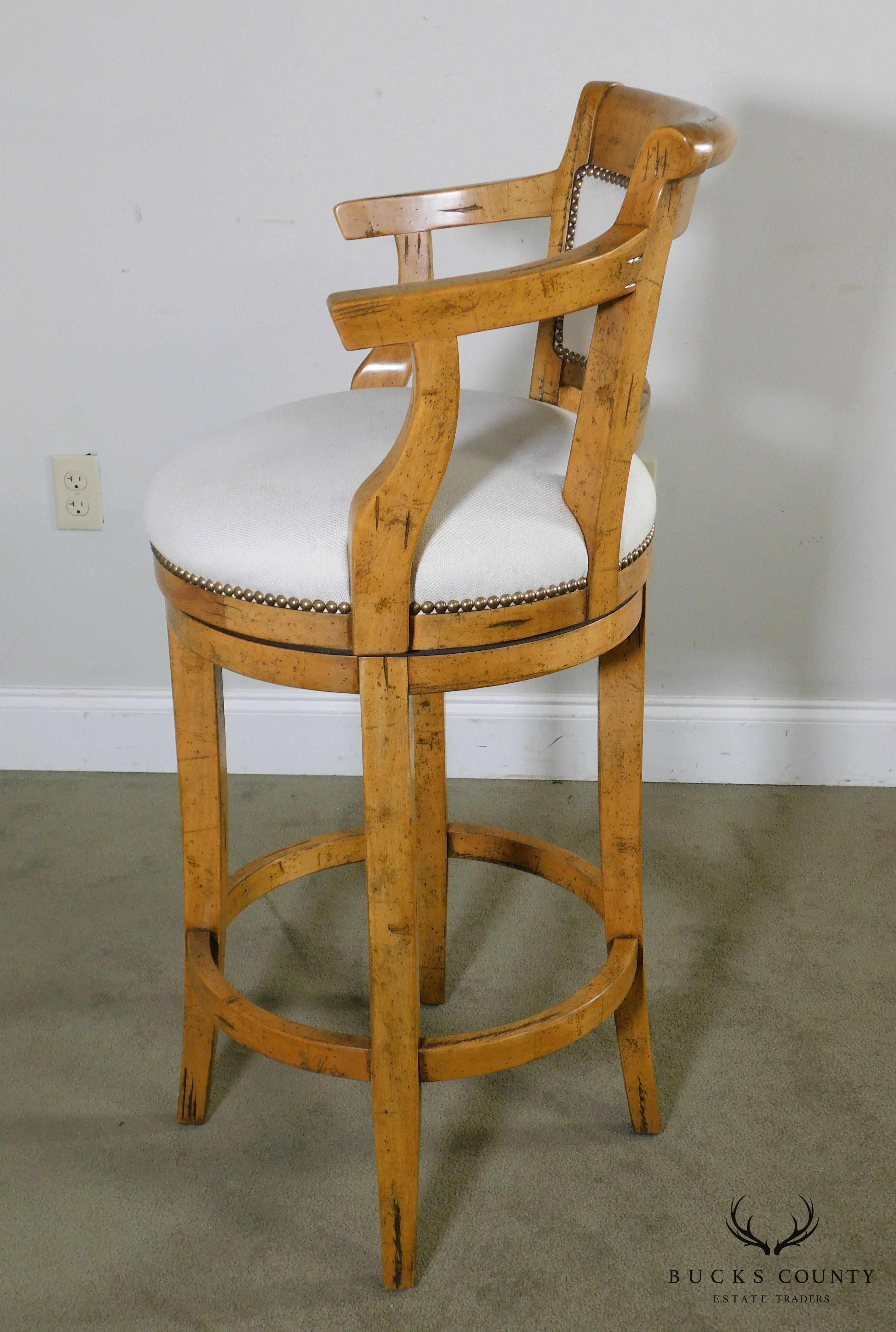 Guy Chaddock Swivel Bar Stool