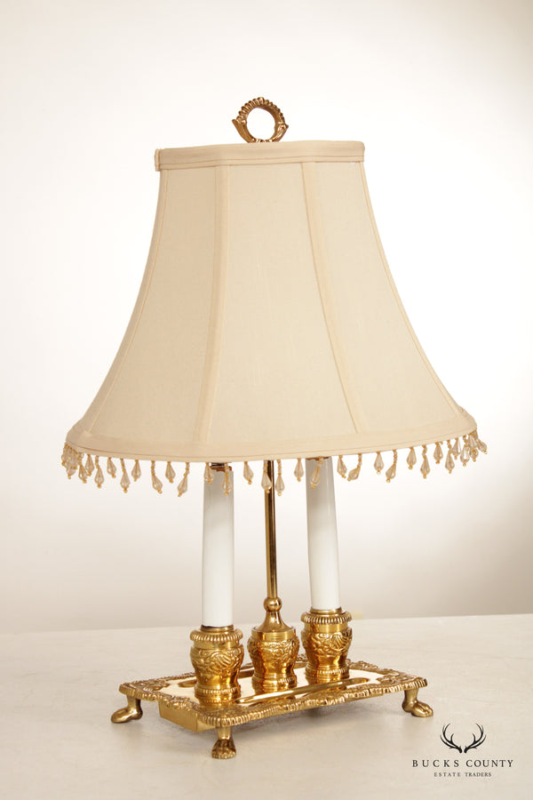 Mario Buatta Frederick Cooper Brass Bouillotte Table Lamp