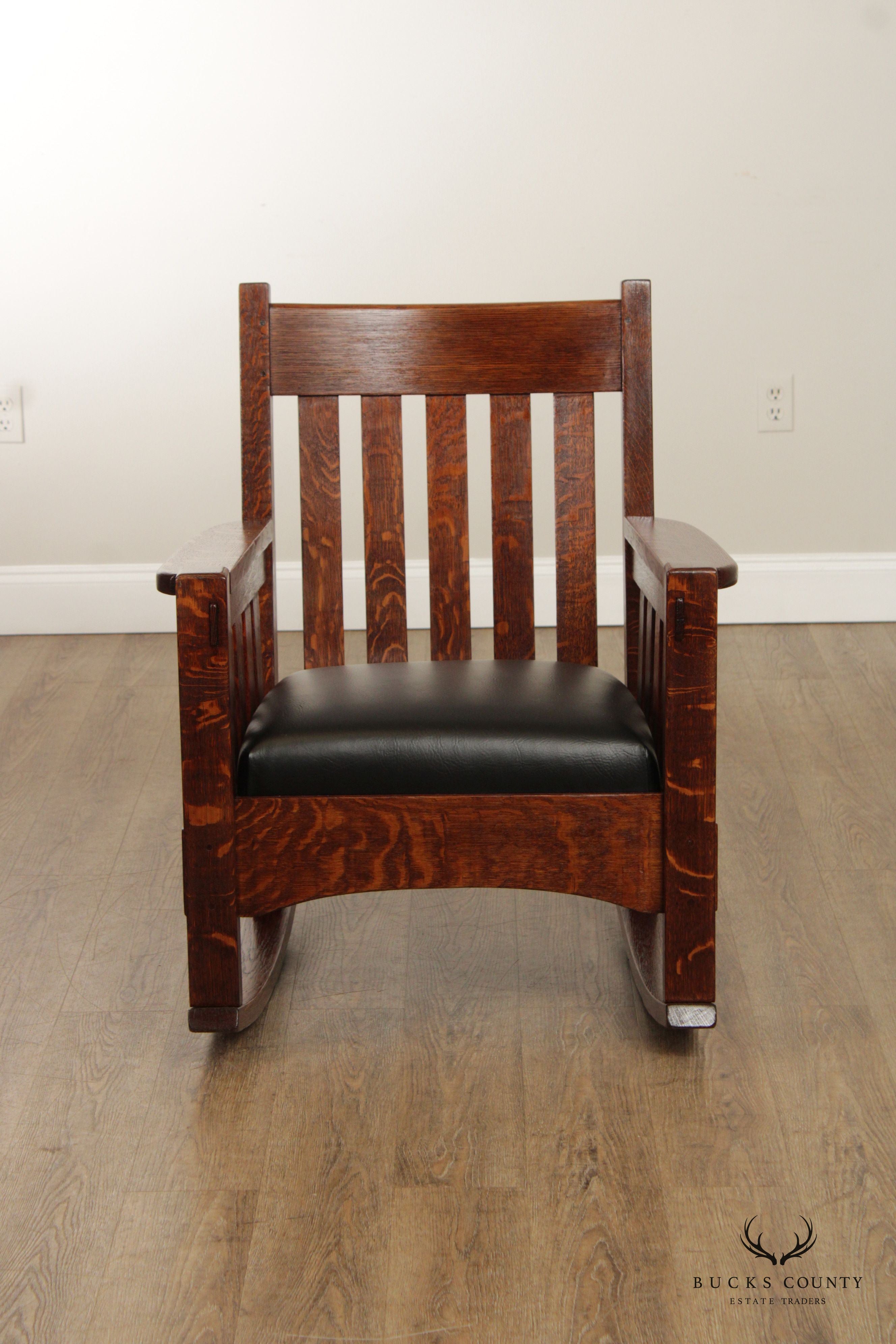 Harden Antique Mission Oak Rocker