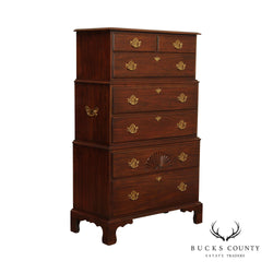 Harden Chippendale Style Cherry Tall Chest of Drawers