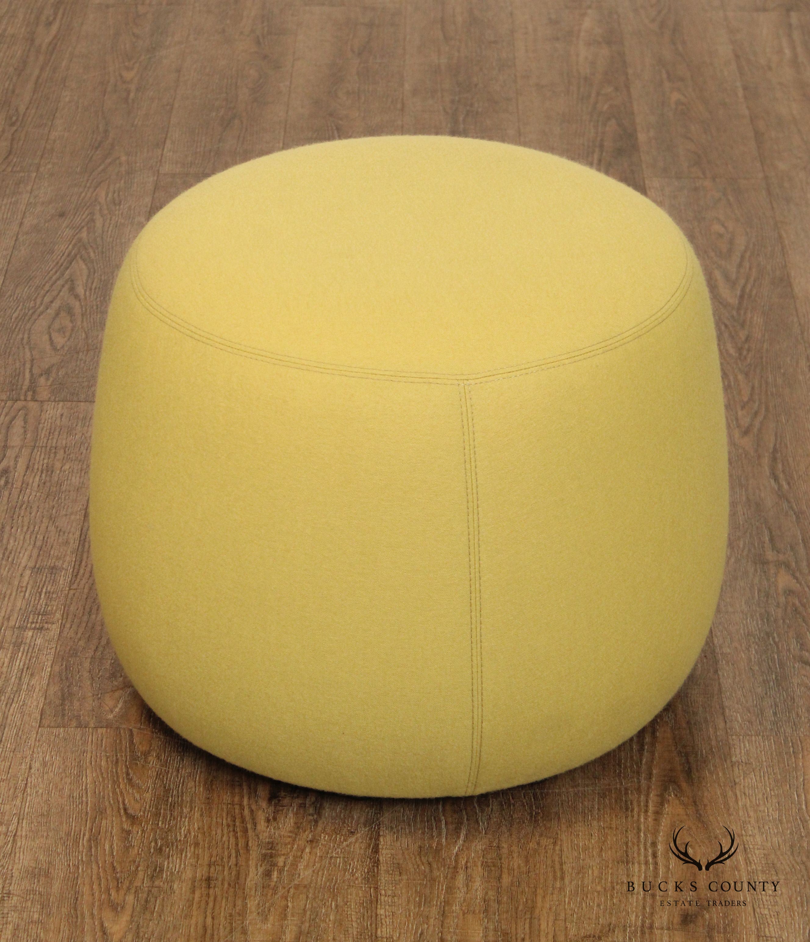 Bernhardt Modern Design Felted Apel Ottoman