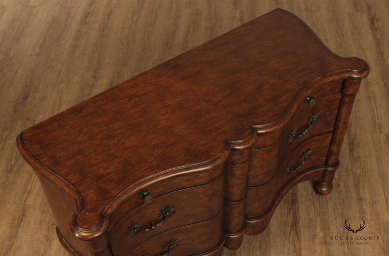 Baroque Style Serpentine Chest of Drawers