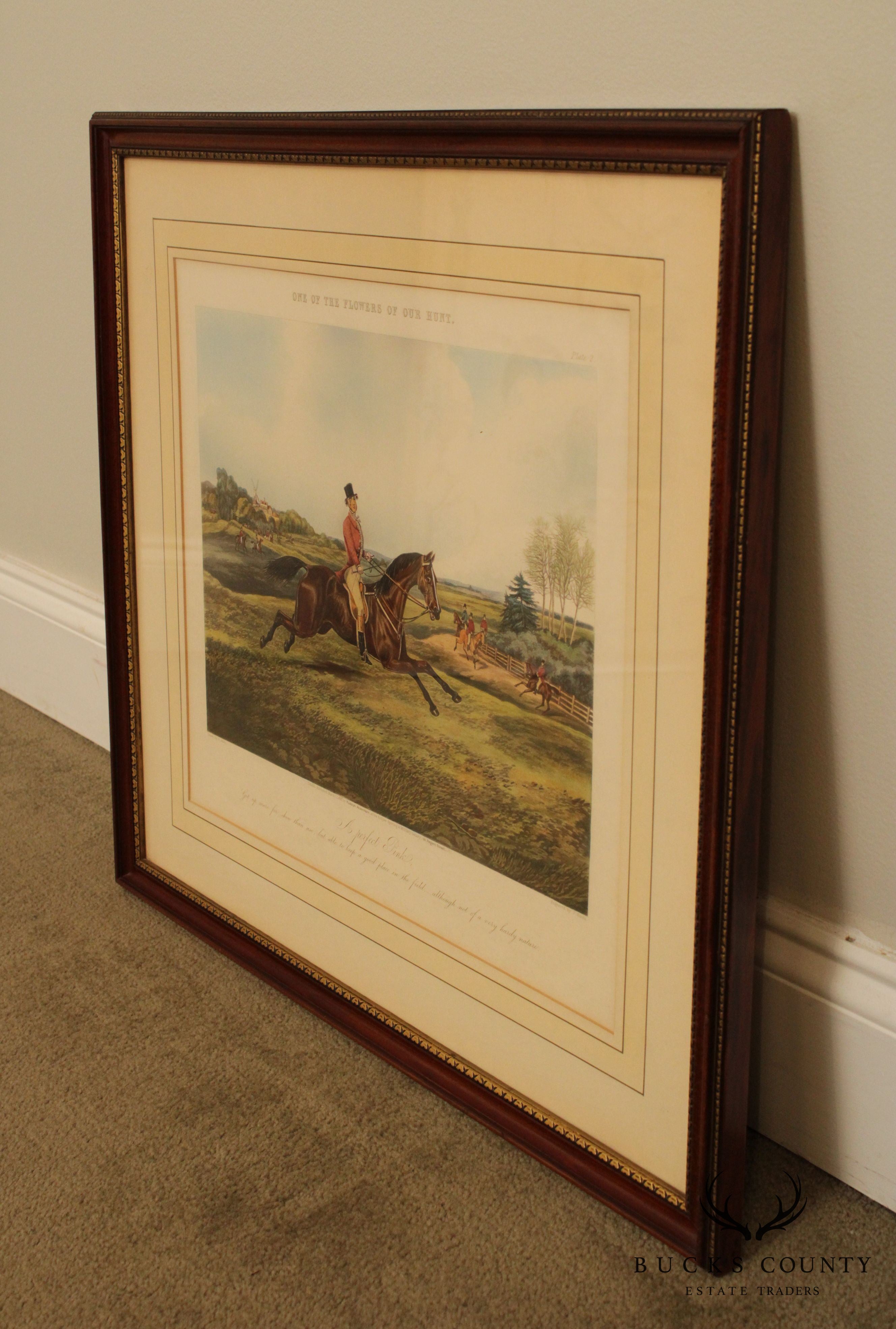 Henry Thomas Alken 'One of the Flowers of our Hunt' Vintage Framed Print