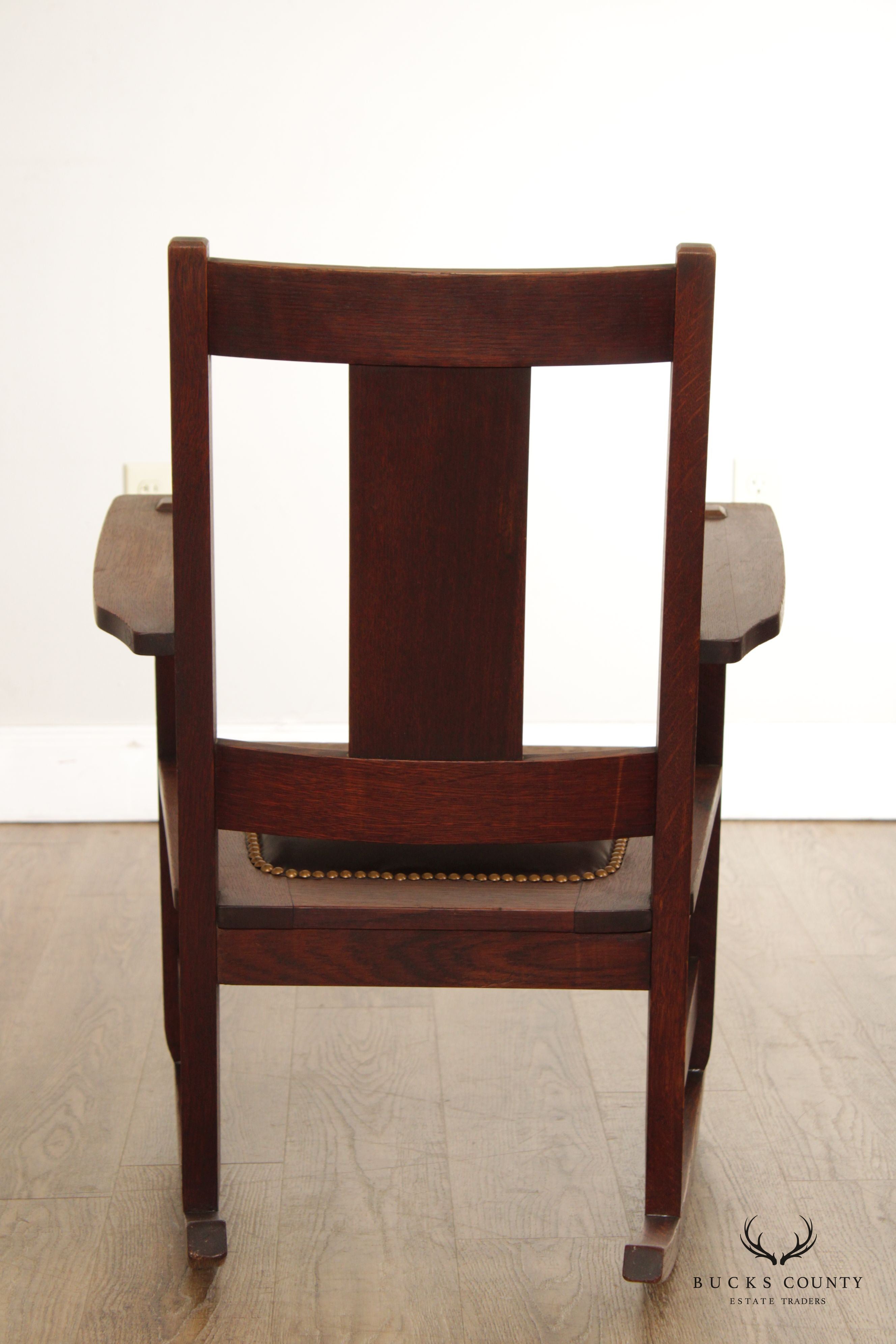 Limbert Antique Mission Oak Rocker