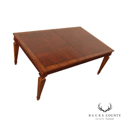 Ethan Allen Regency Style Expandable Banquet Dining Table