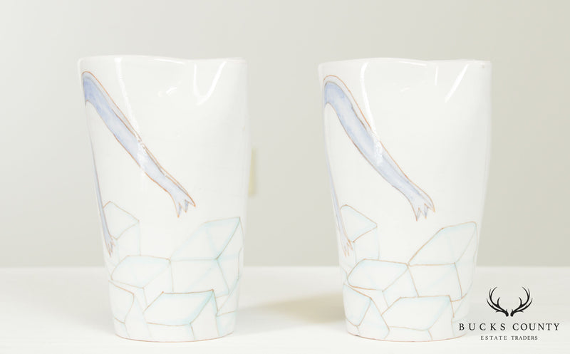 Ernestine Salerno Italian Ceramic Cups