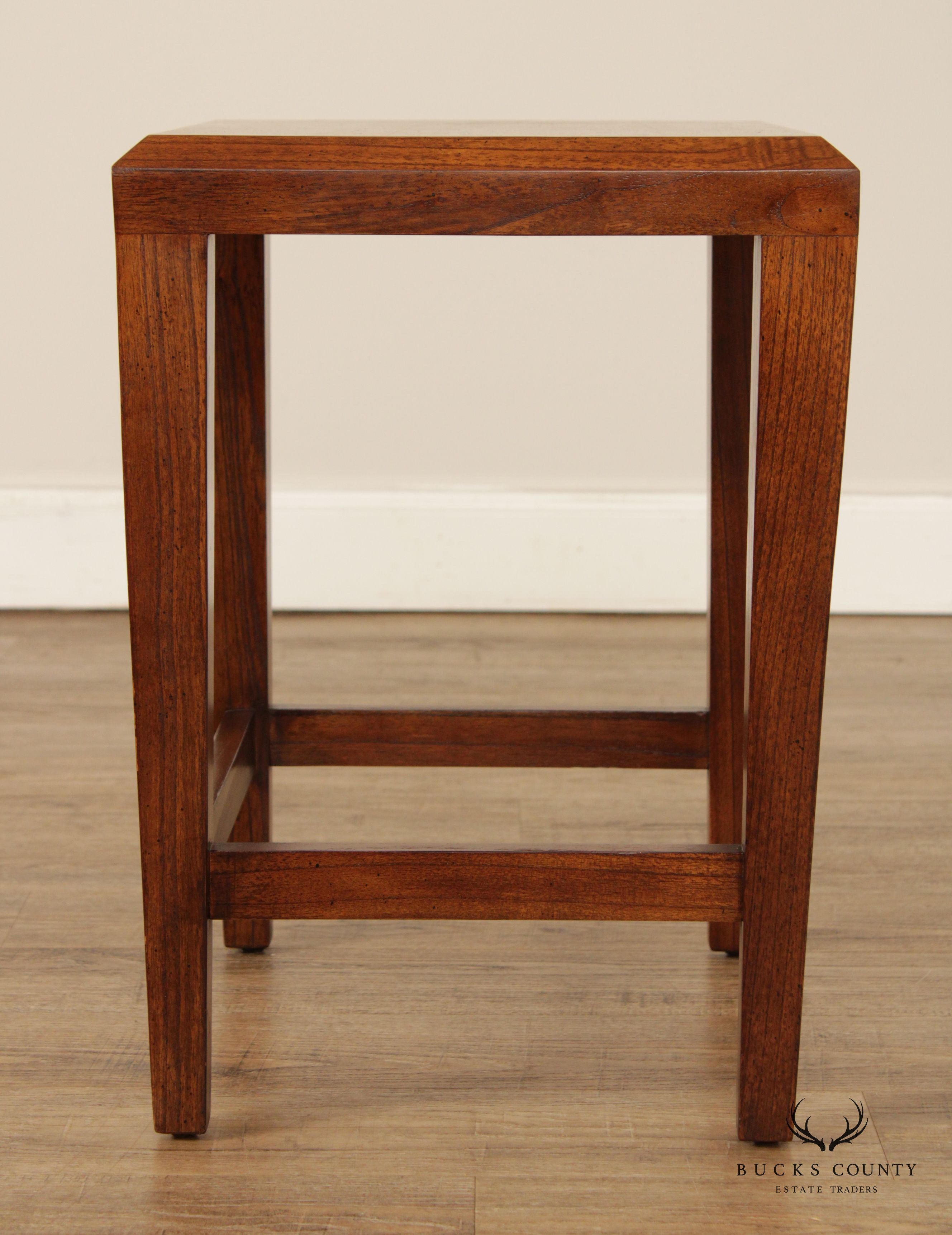 Crate & Barrel Contemporary Wood End Table