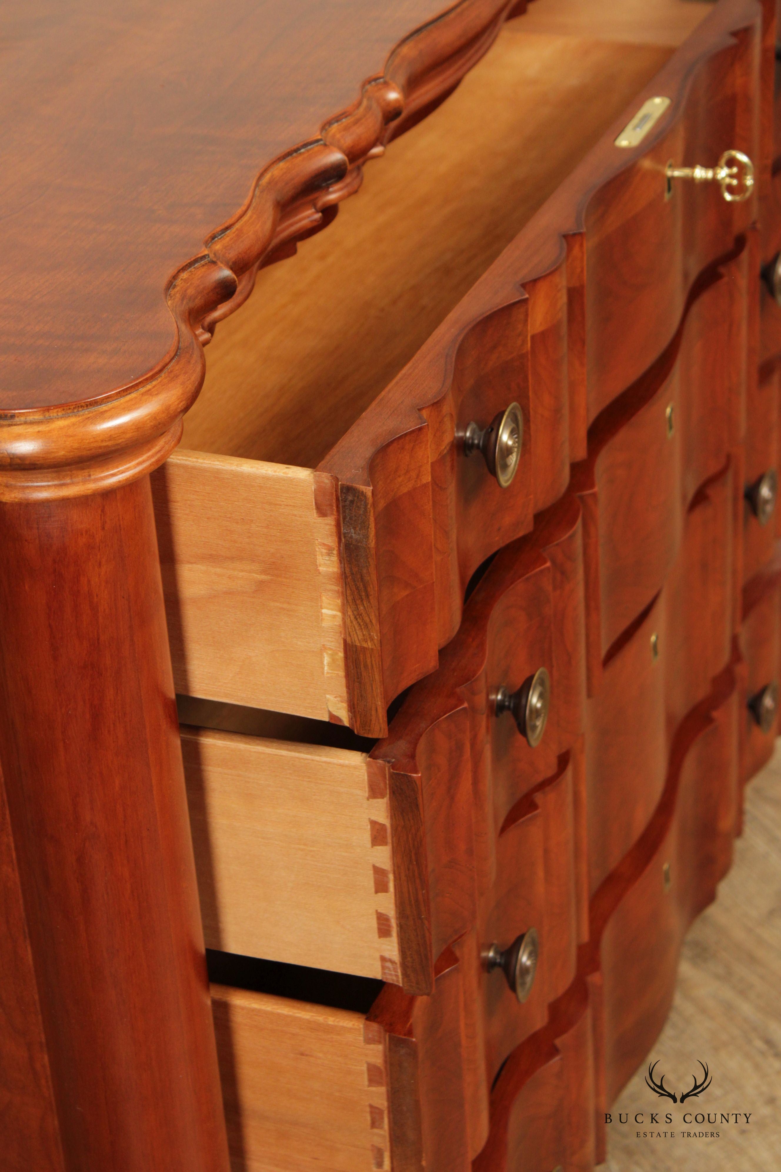 Hickory White 'Savannah' Cherry Blockfront Chest Dresser