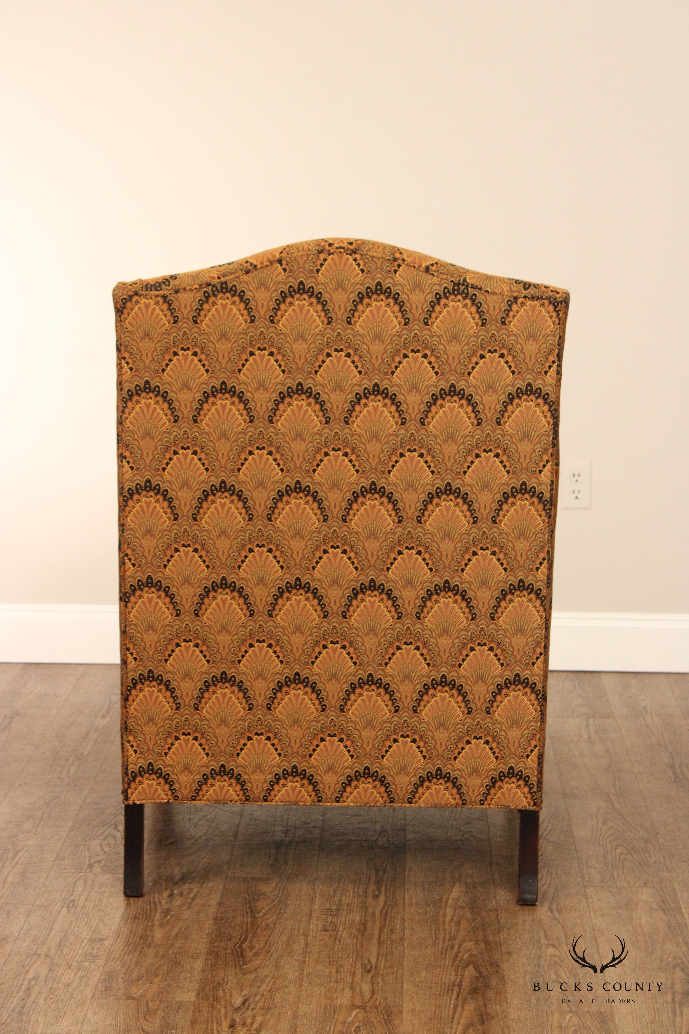 Fairfield Transitional Style Lounge Armchair