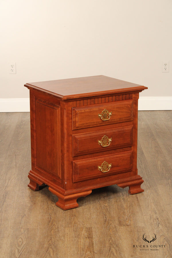 Millcraft 'Victoria's Tradition' Solid Cherry Three-Drawer Nightstand