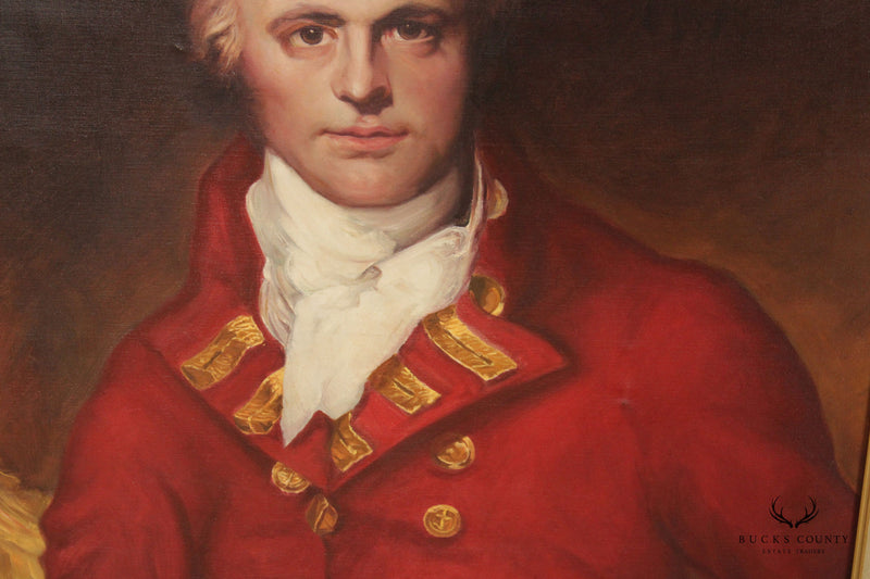 Vintage Portrait of Admiral Sir Graham Moore Oil Painting, by Carmine Albert Carbone