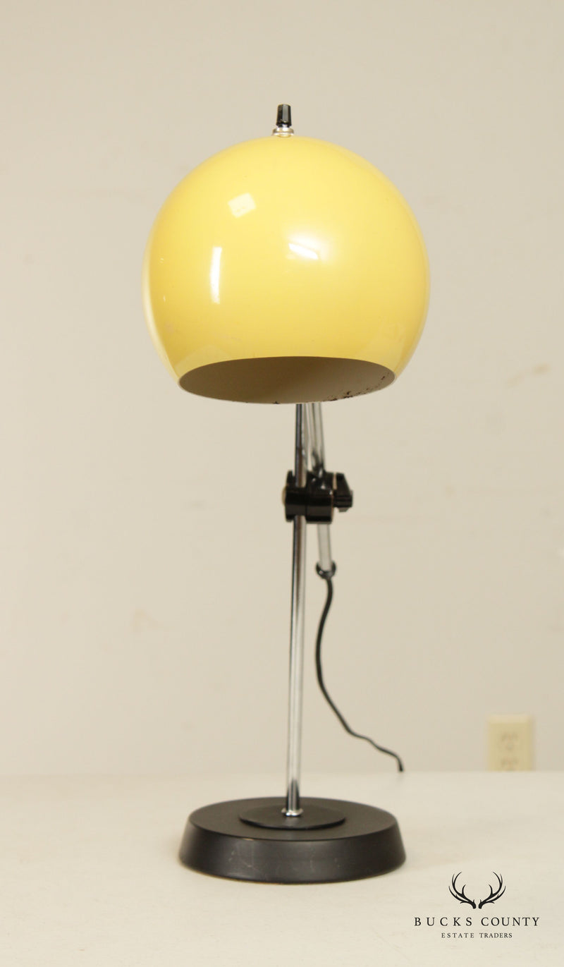 Robert Sonneman Mid Century Modern Adjustable Eyeball Table Lamp