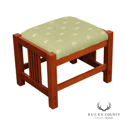 Stickley Mission Collection Cherry Foot Stool