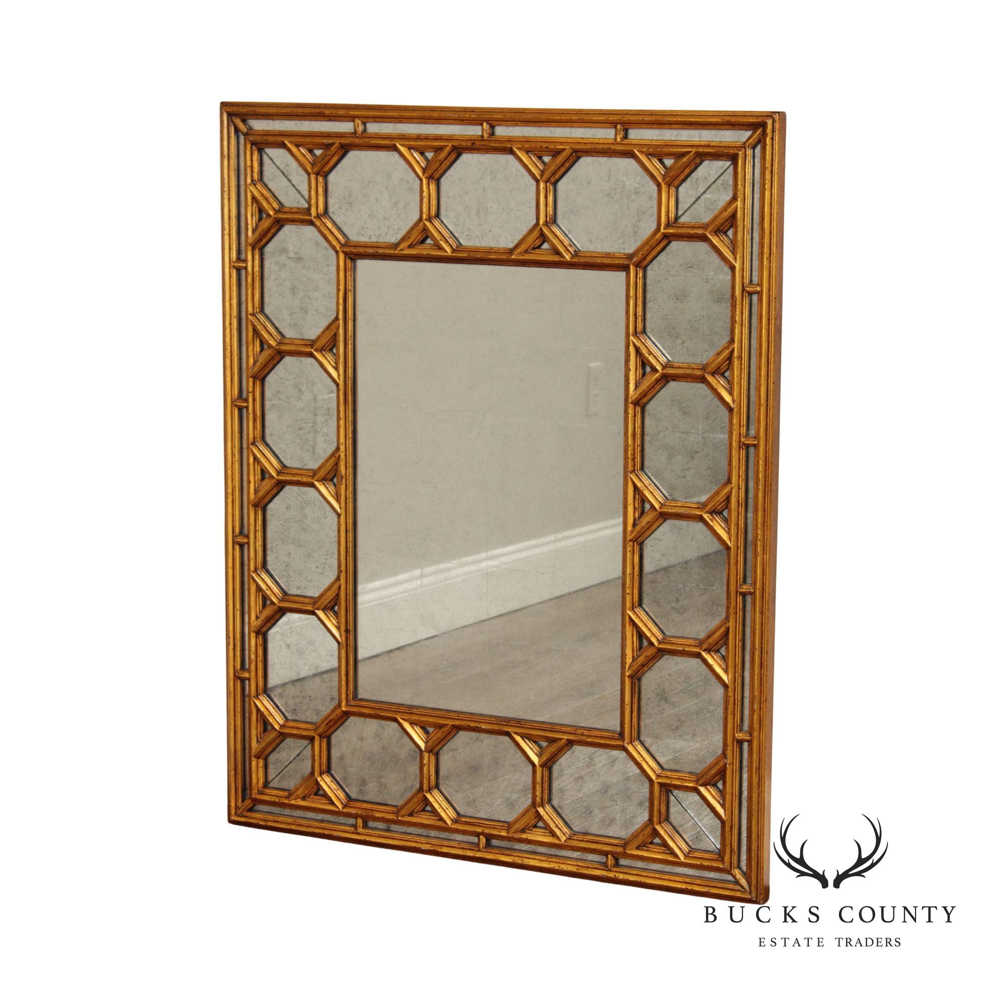 Modern History Giltwood Wall Mirror