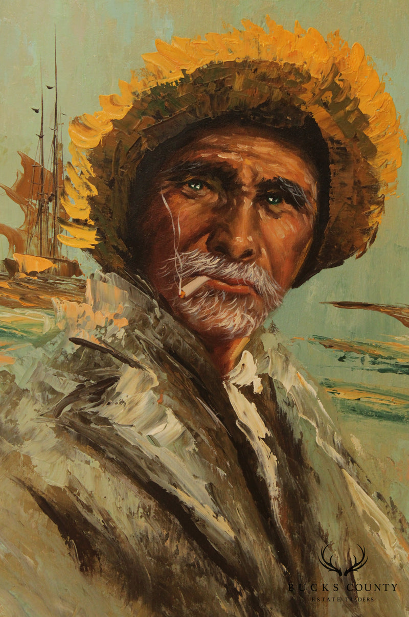 Roy Pierce Original Portrait Oil Painting