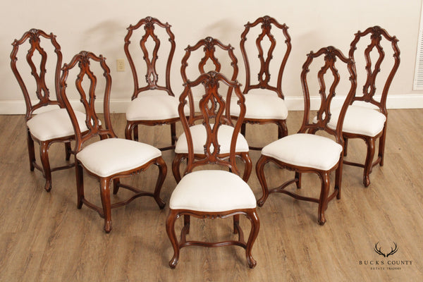 Karges French Louis XV Style Set of Eight Dining Chairs