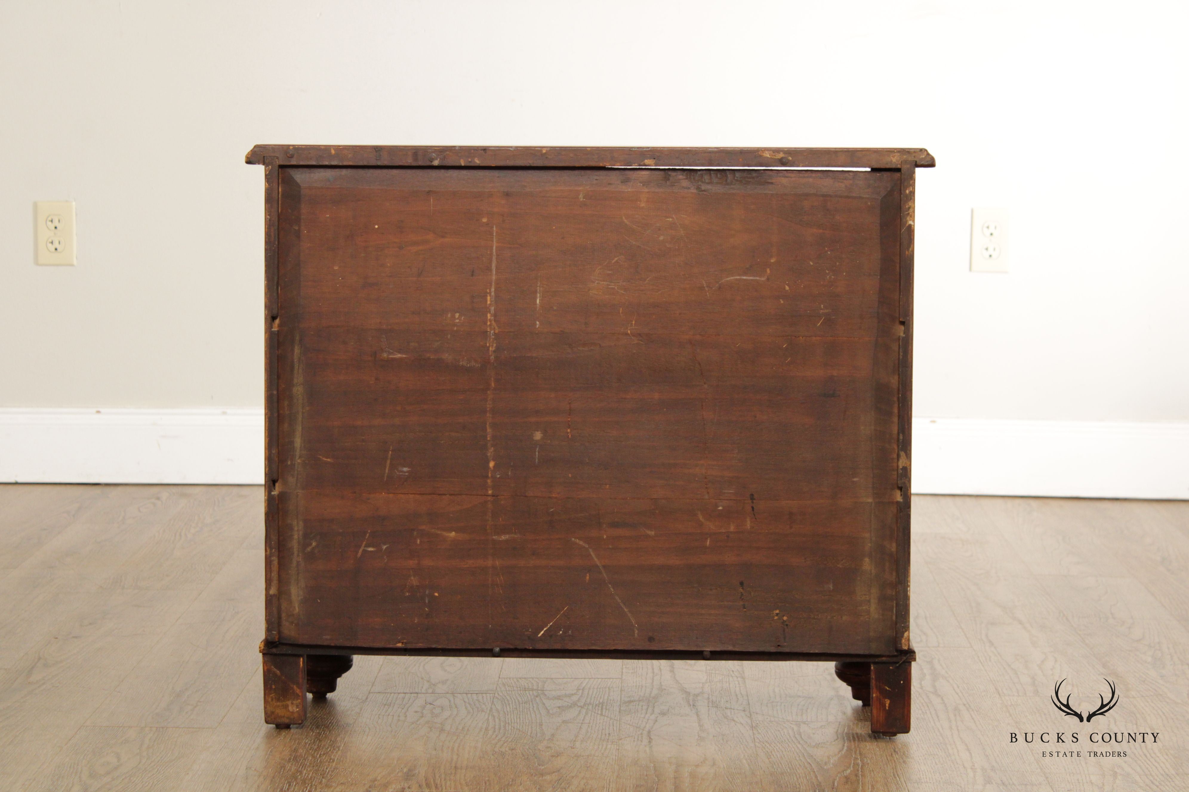 Antique 19th C. English Pine Apothecary Chest of Drawers