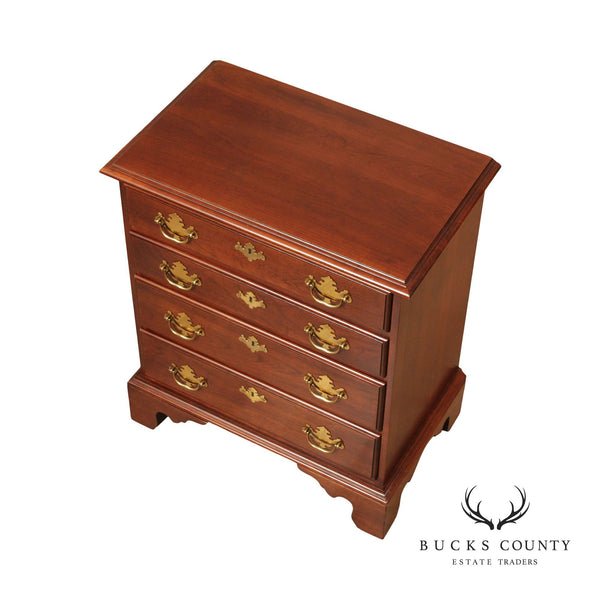 Harden Chippendale Style Cherry Nightstand Chest