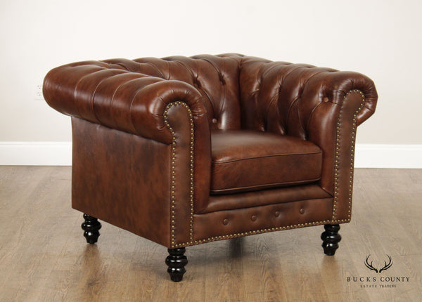 Abbyson English Traditional Tufted Chesterfield Club Chair