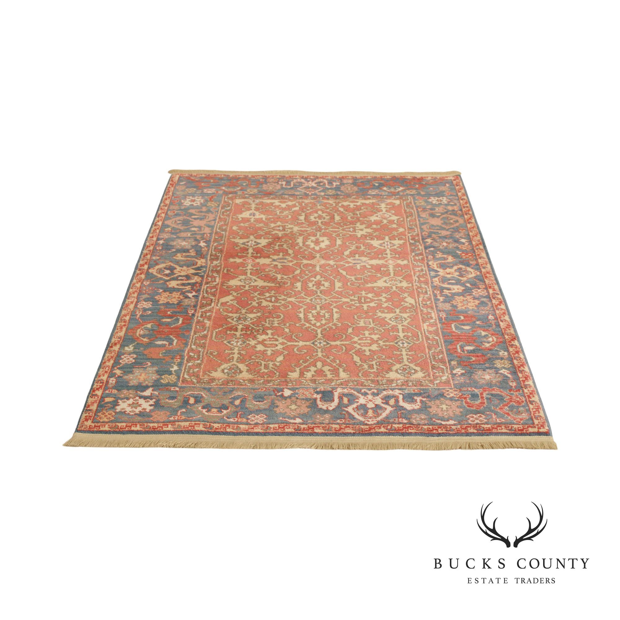 Karastan Williamsburg Collection Ushak Pattern Area Rug