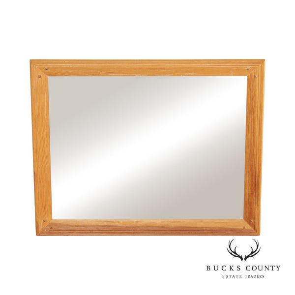 Brandt Ranch  Oak Rectangular Frame Wall Mirror
