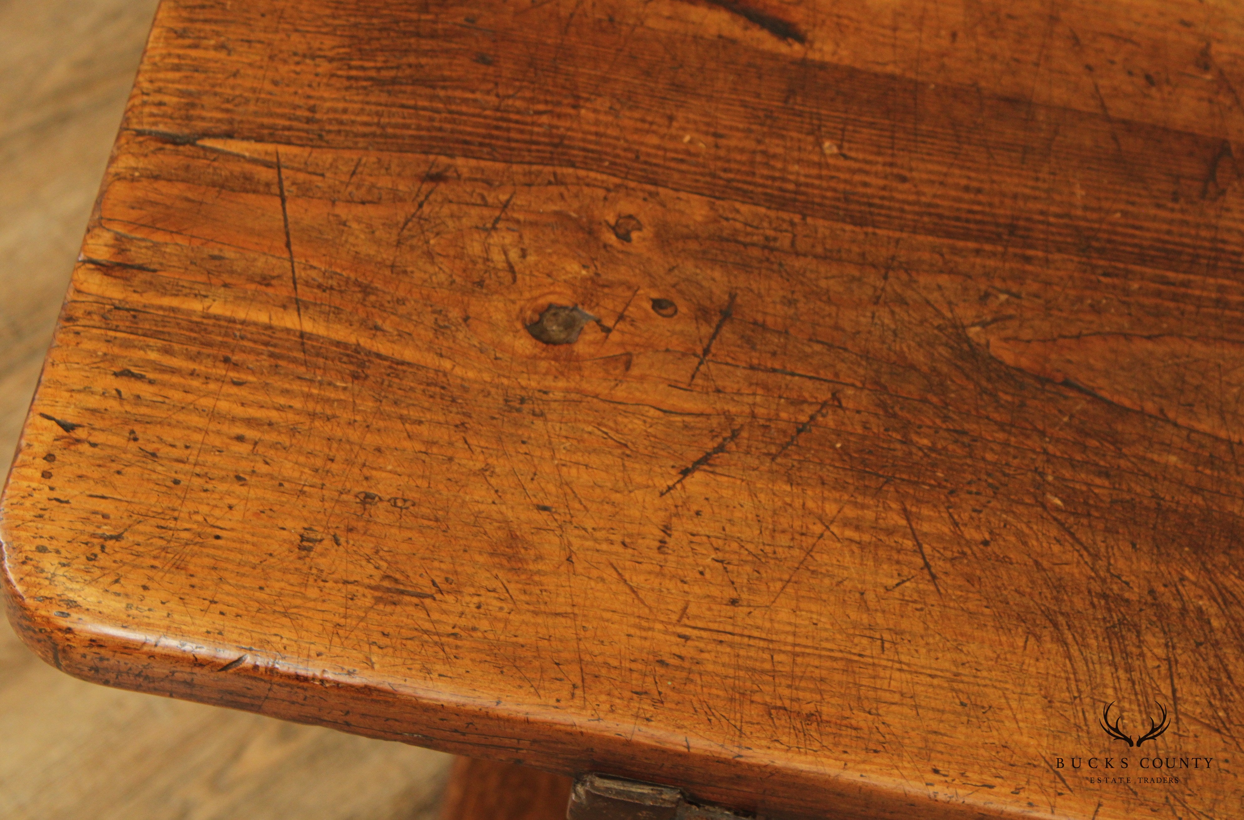 Antique 18th C. Rustic European Centre Table