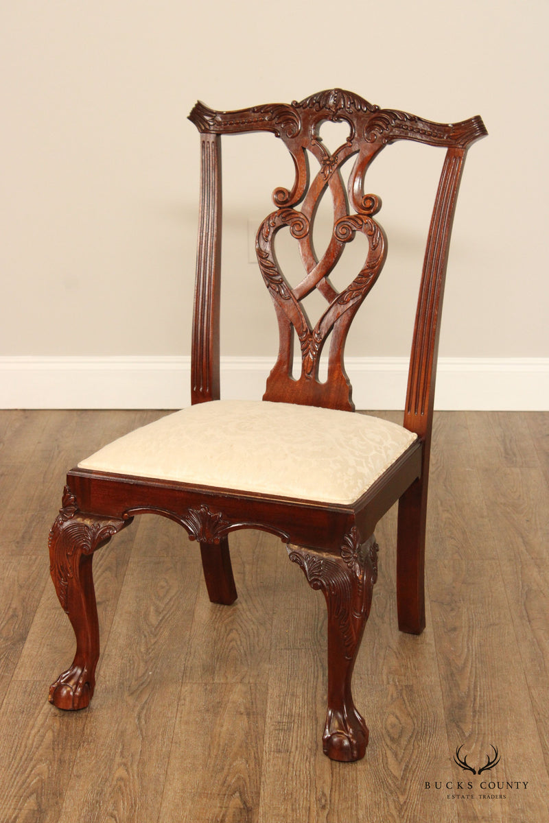 Stanley Furniture Set of Four Mahogany 'Stoneleigh' Dining Chairs