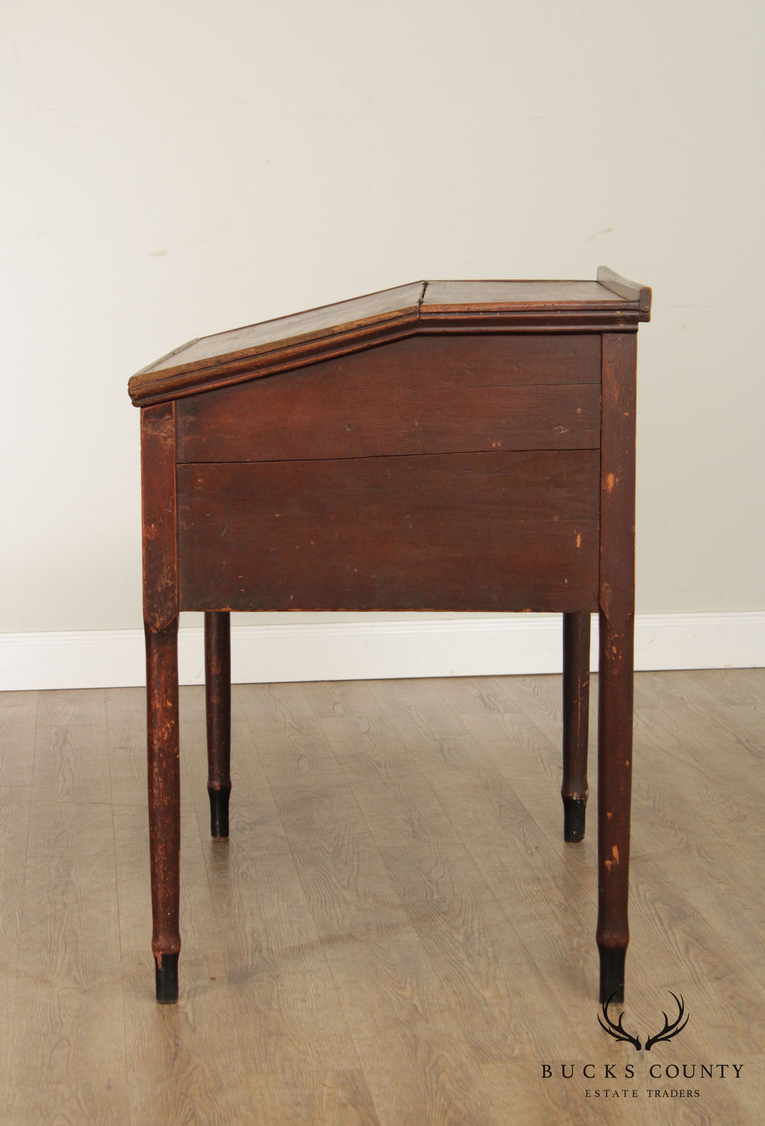 Antique Early American Secretary Writing Desk