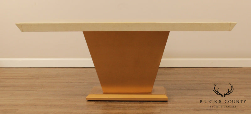 Italian Postmodern Lacquered Dining Table