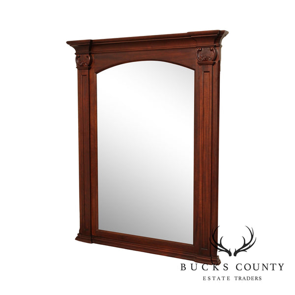 Thomasville 'Country Inns and Back Roads' Empire Style Mahogany Wall Mirror