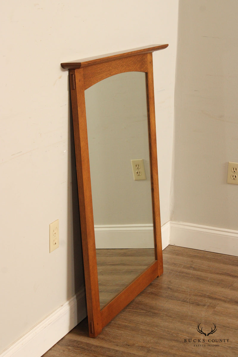 Stickley Mission Collection Oak Wall Mirror