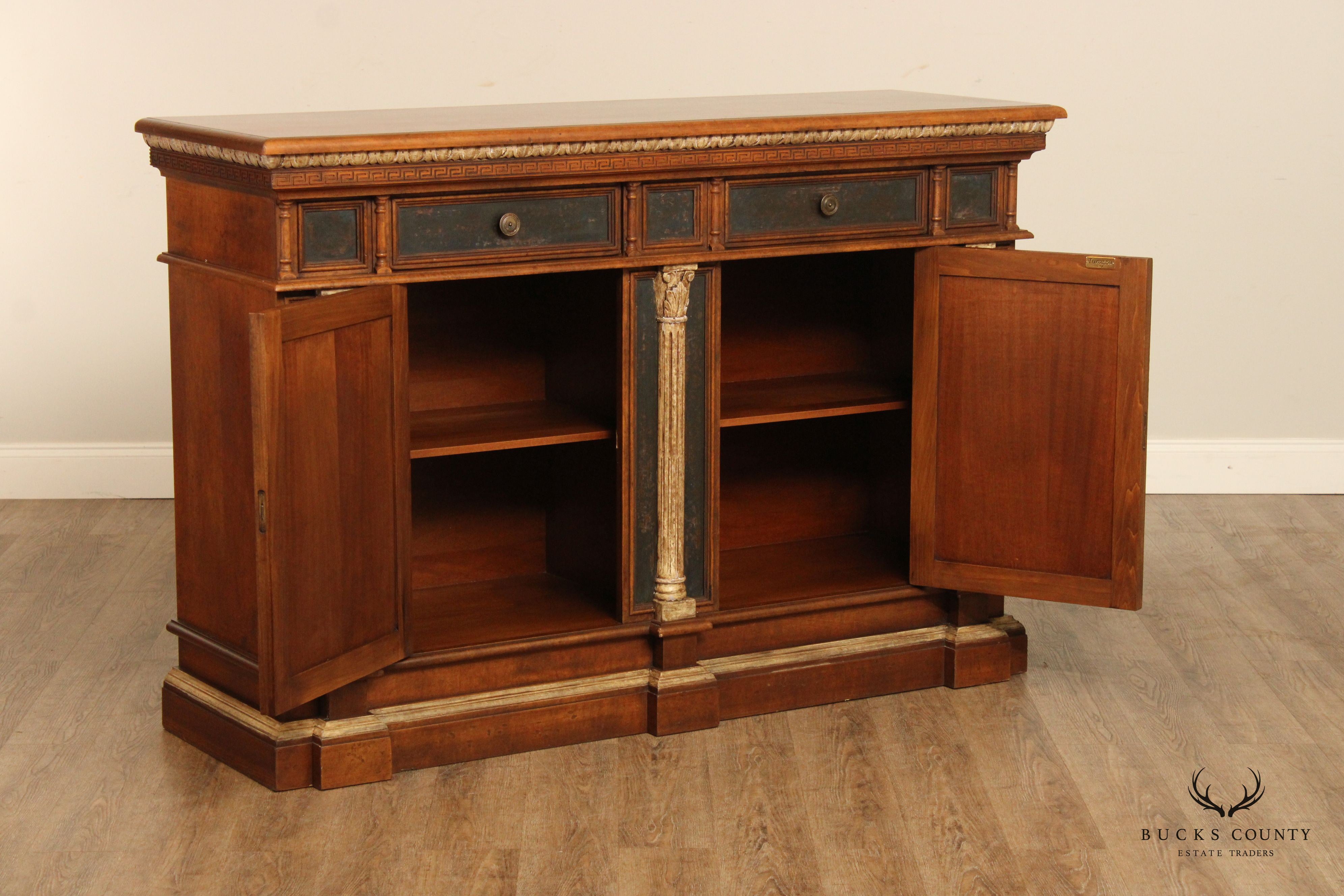 Hekman Turazza Italian Tuscan Style Sideboard Buffet