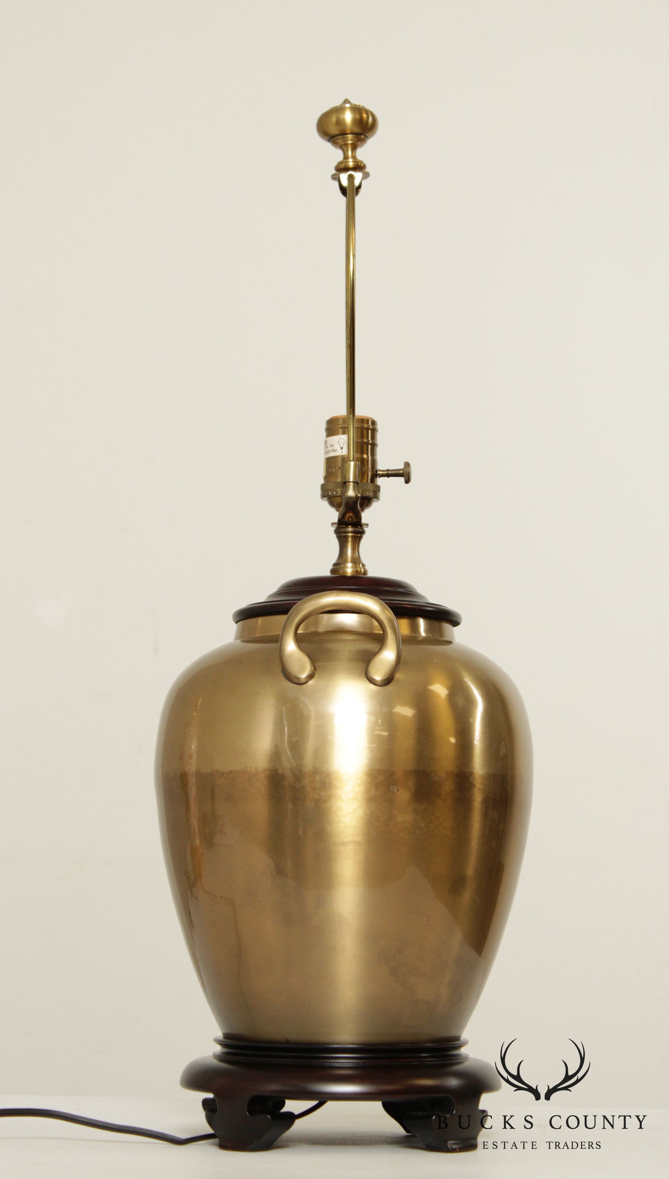 Wildwood Lampholder Vintage Brass Urn Form Table Lamp