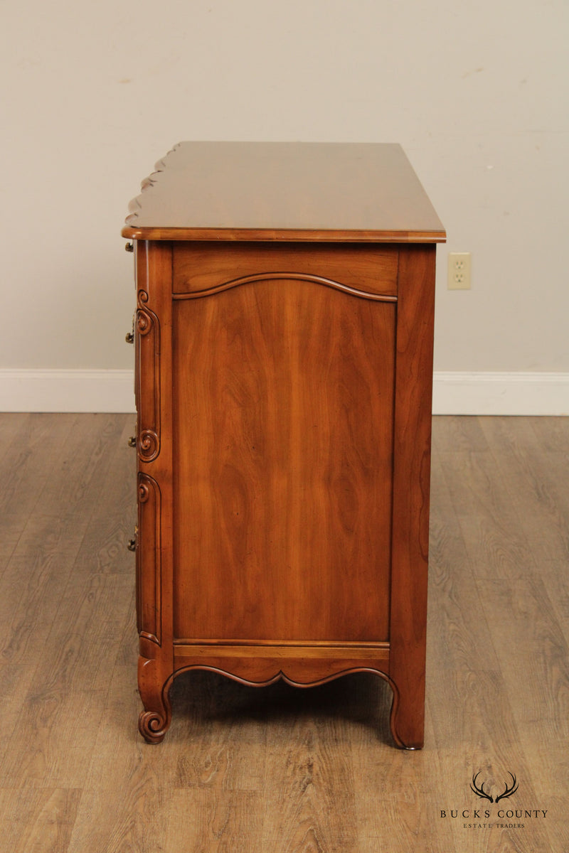 John Widdicomb Vintage French Provincial Style Double Dresser