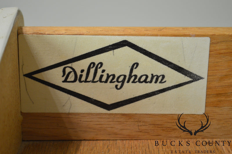 Milo Baughman for Dillingham Mid Century Modern Walnut Nightstand