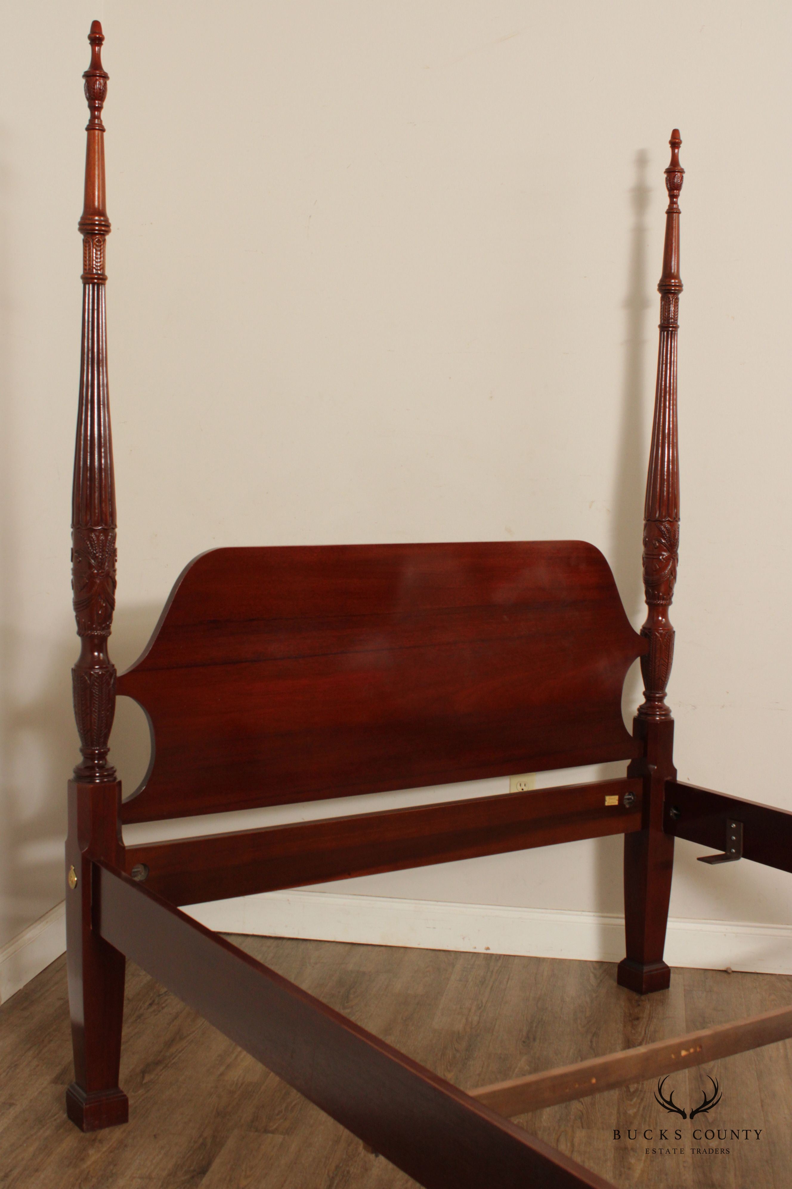 Councill Craftsmen Traditional Mahogany Queen Poster Bed