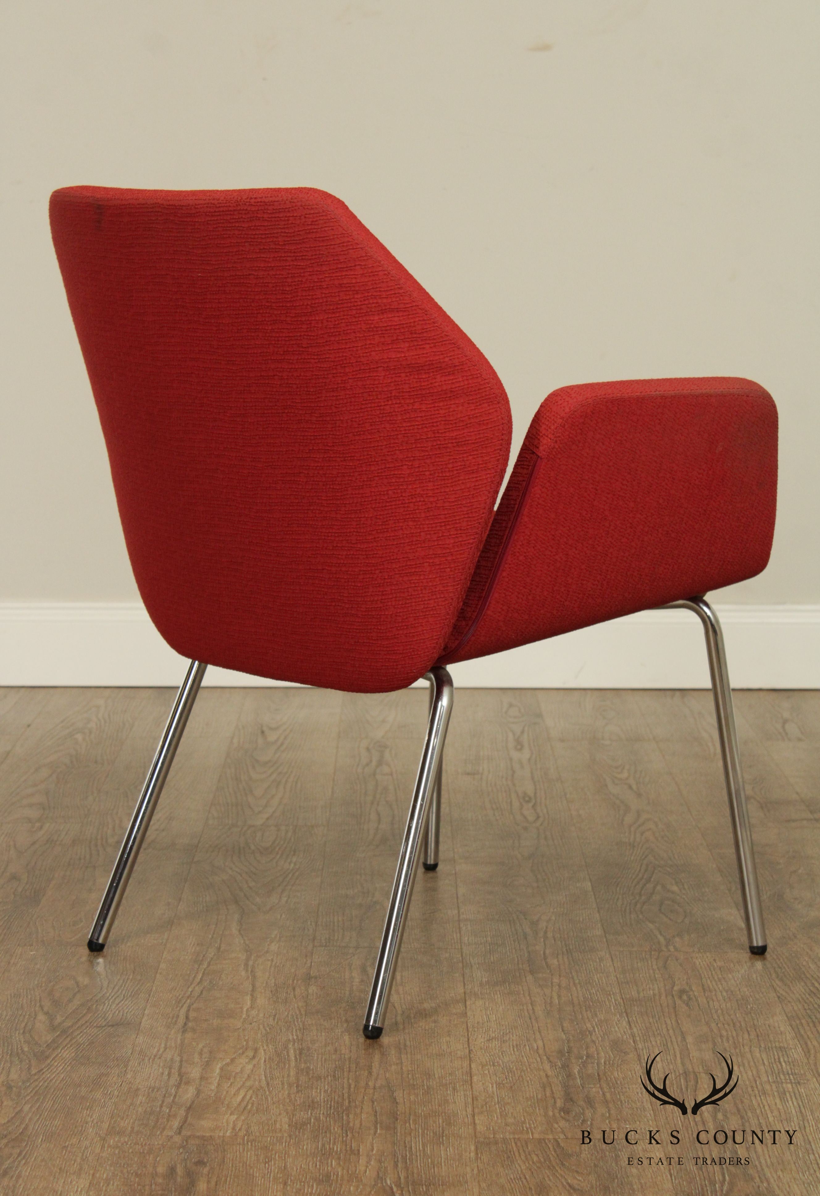 Keilhauer Set 6 Mid Century Modern Style Lounge Armchairs