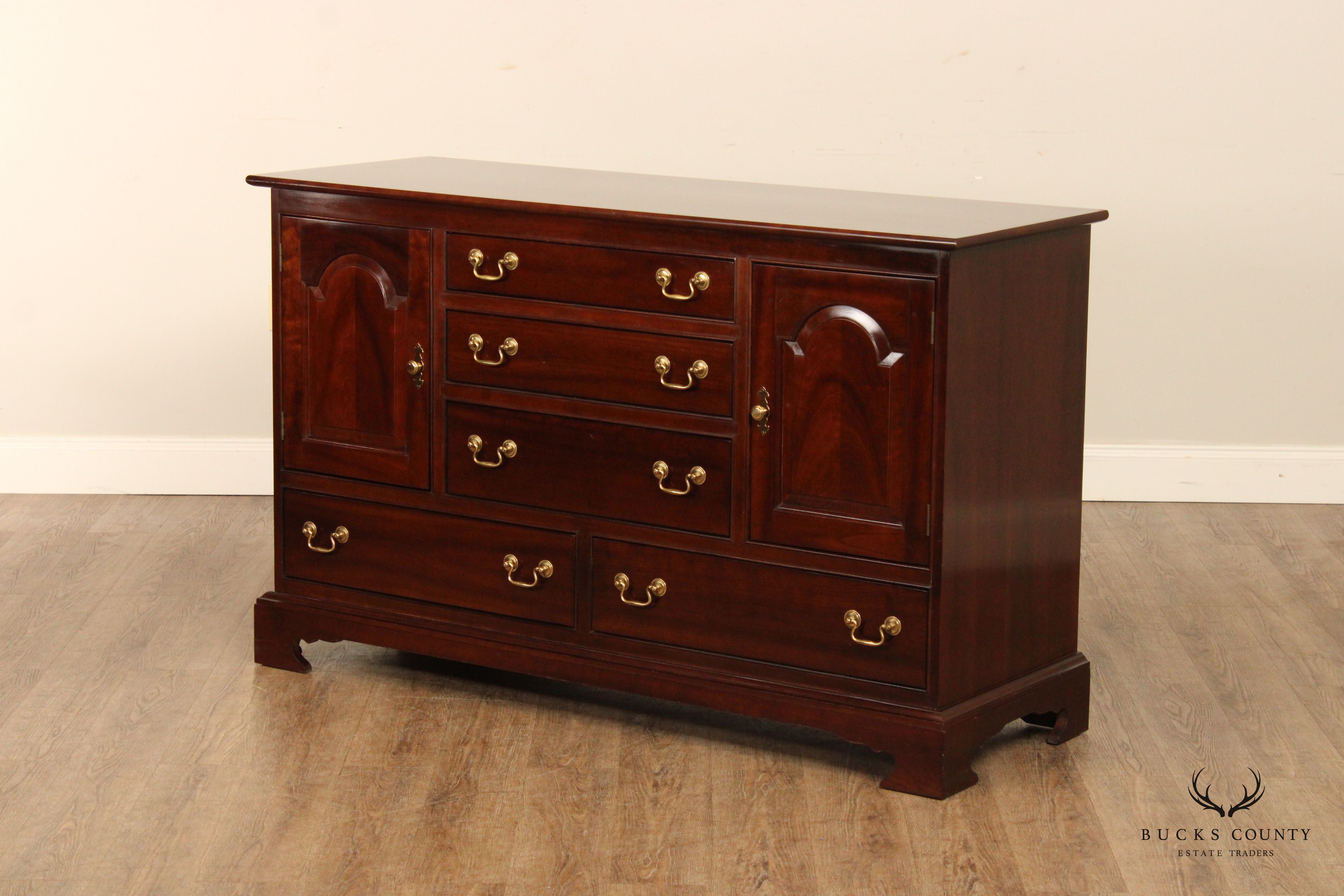 Stickley Chippendale Style Cherry Buffet Sideboard