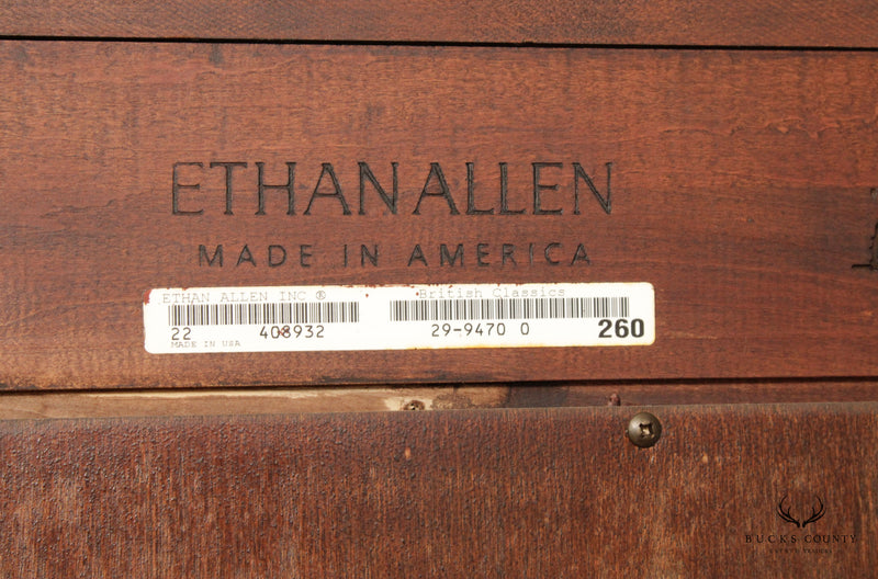 Ethan Allen British Classics Collection Desk Work Station Armoire